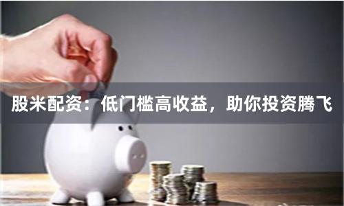 股米配资：低门槛高收益，助你投资腾飞