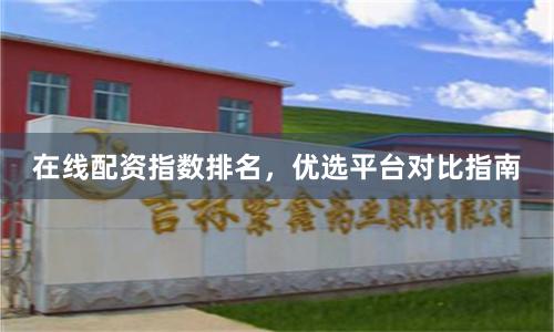 在线配资指数排名，优选平台对比指南